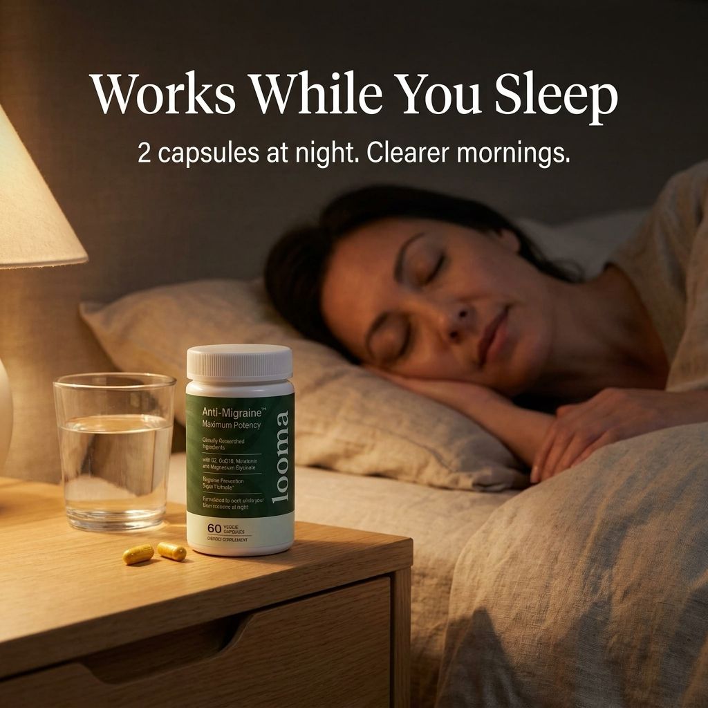 Works while you sleep: 2 capsules at night