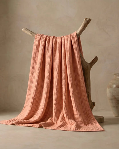 The Cloud Cotton Blanket — 100% Muslin Cotton