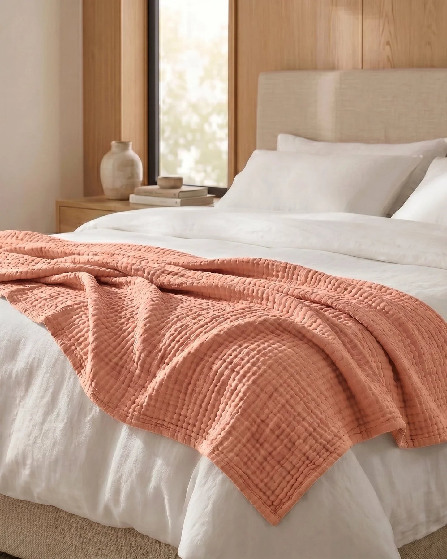 The Cloud Cotton Blanket — 100% Muslin Cotton