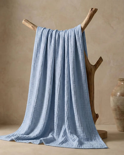 The Cloud Cotton Blanket — 100% Muslin Cotton
