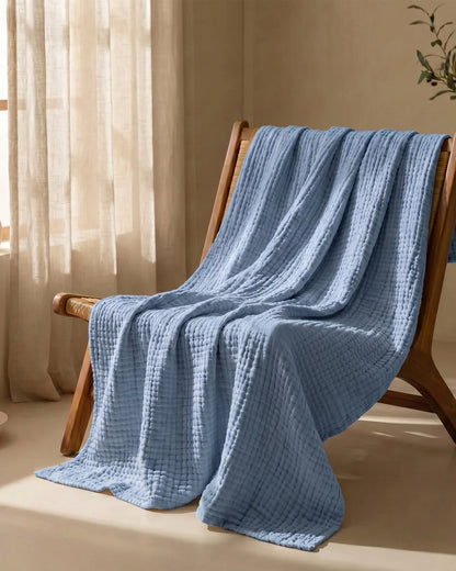 The Cloud Cotton Blanket — 100% Muslin Cotton
