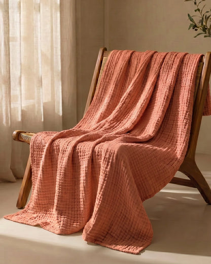 The Cloud Cotton Blanket — 100% Muslin Cotton