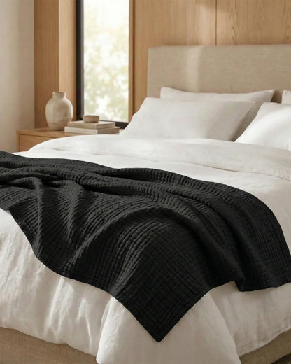 The Cloud Cotton Blanket — 100% Muslin Cotton