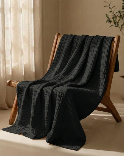 The Cloud Cotton Blanket — 100% Muslin Cotton