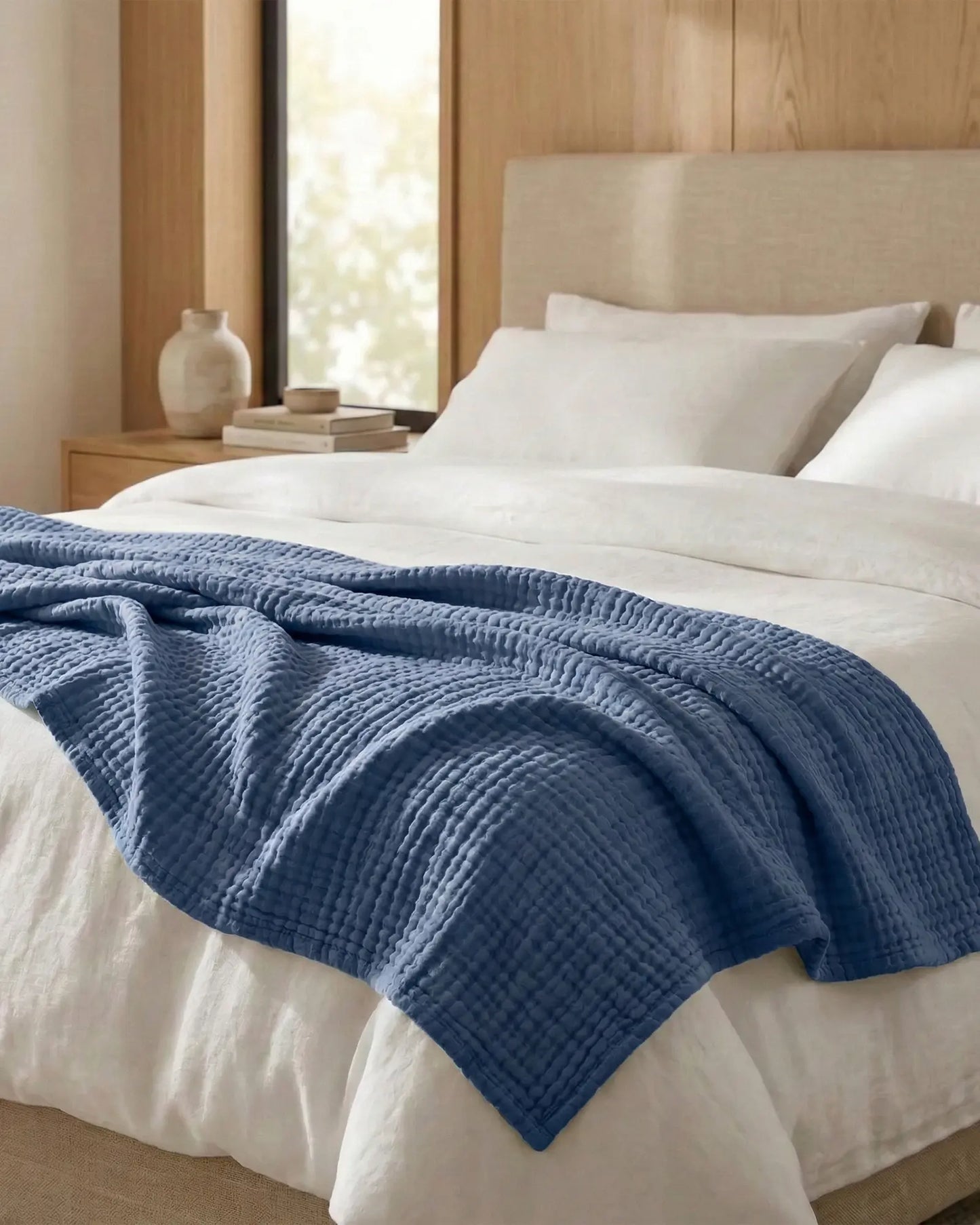The Cloud Cotton Blanket — 100% Muslin Cotton