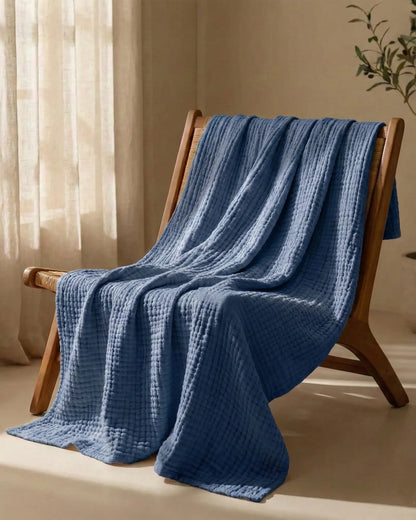 The Cloud Cotton Blanket — 100% Muslin Cotton