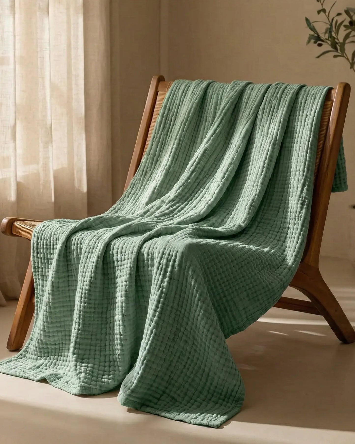 The Cloud Cotton Blanket — 100% Muslin Cotton