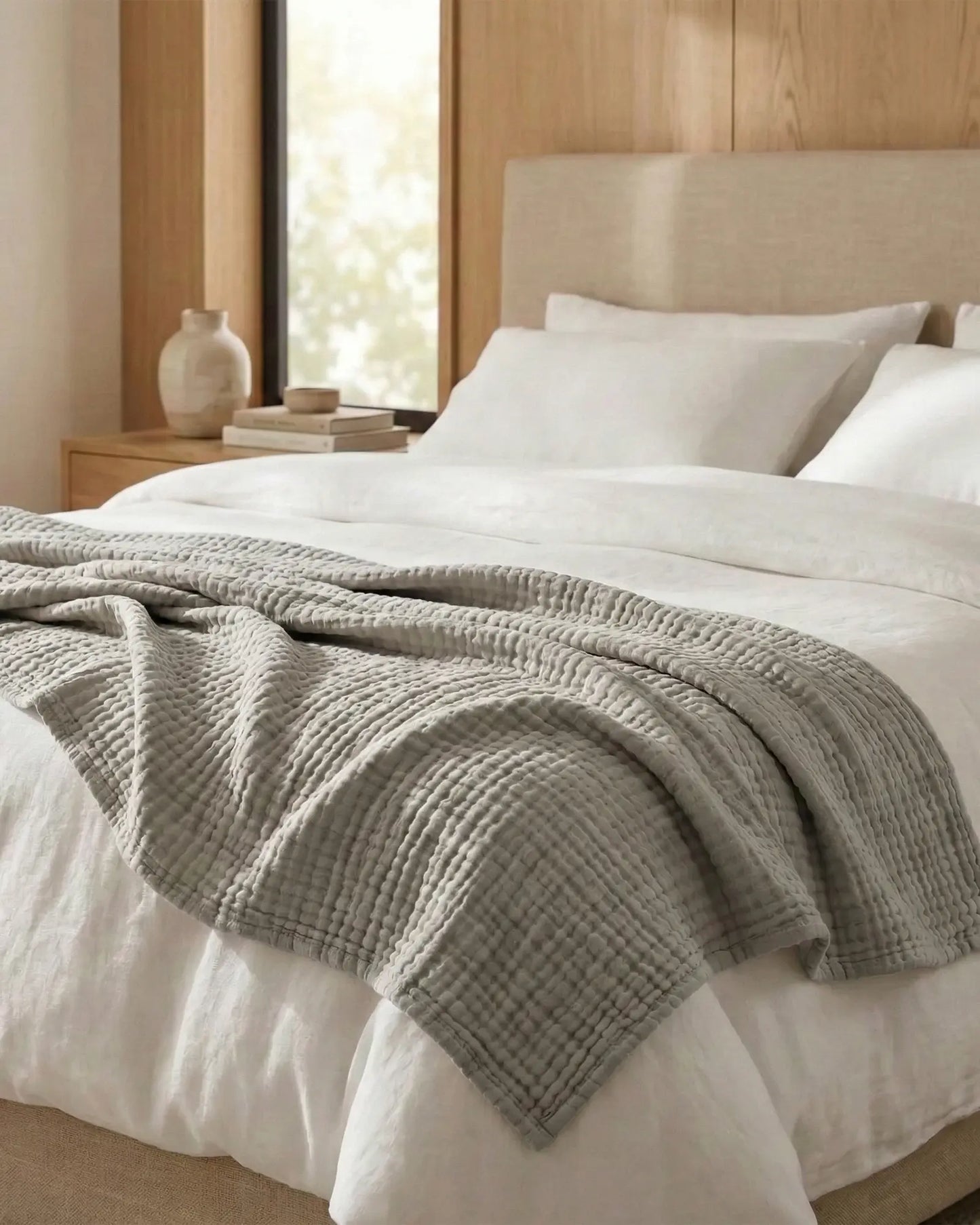 The Cloud Cotton Blanket — 100% Muslin Cotton
