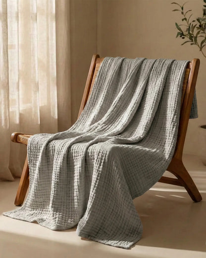 The Cloud Cotton Blanket — 100% Muslin Cotton