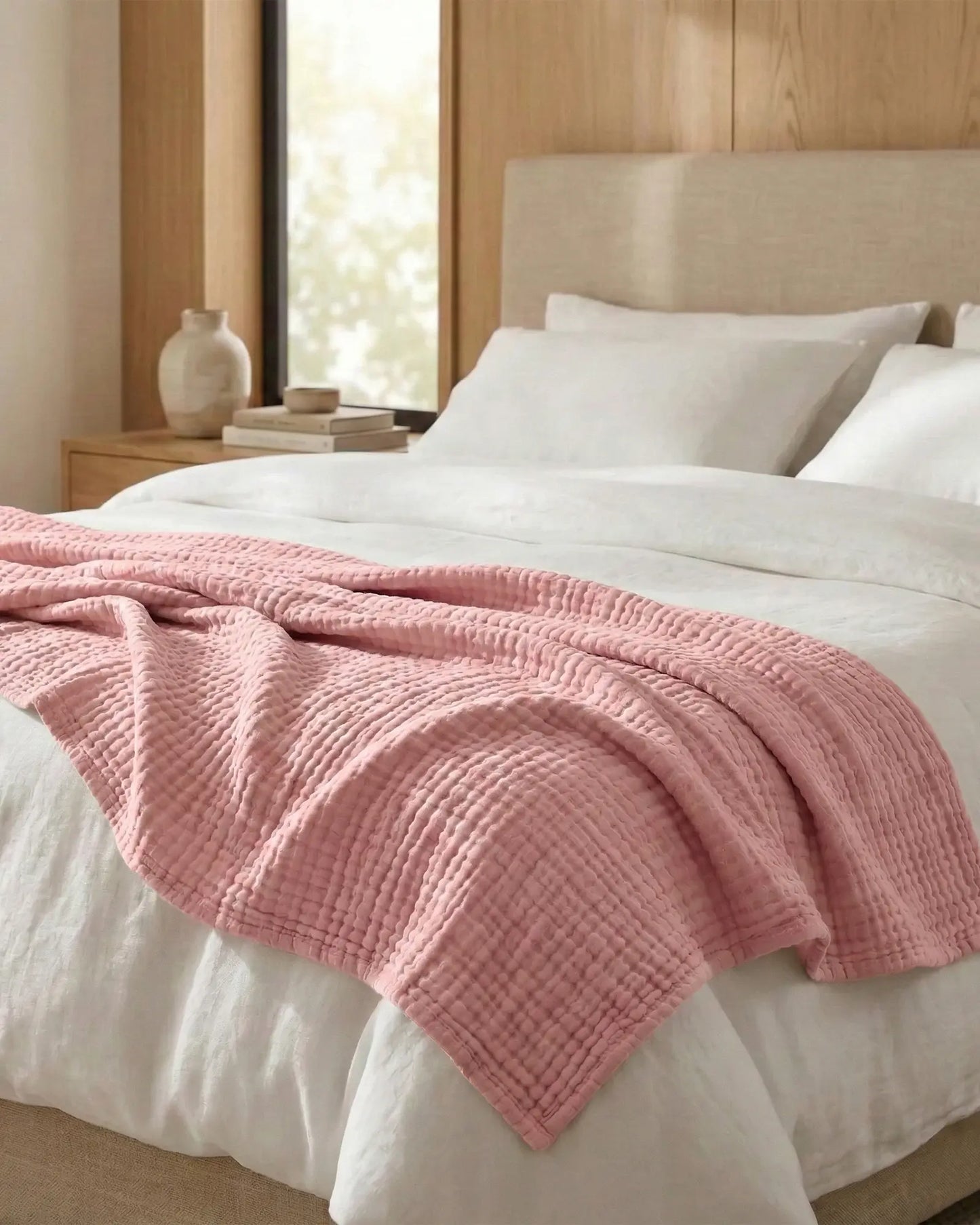 The Cloud Cotton Blanket — 100% Muslin Cotton