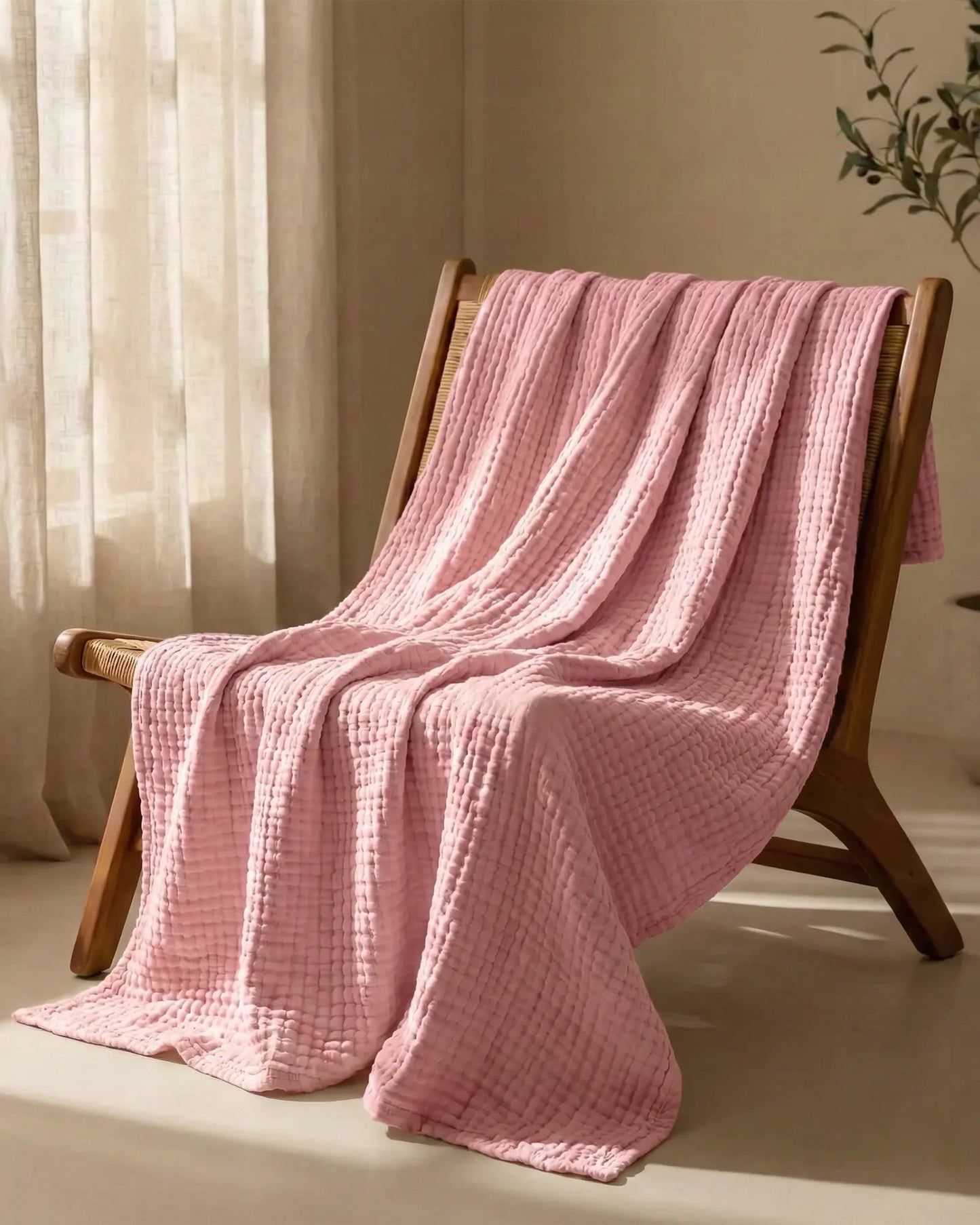The Cloud Cotton Blanket — 100% Muslin Cotton