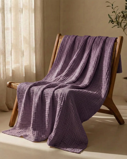 The Cloud Cotton Blanket — 100% Muslin Cotton