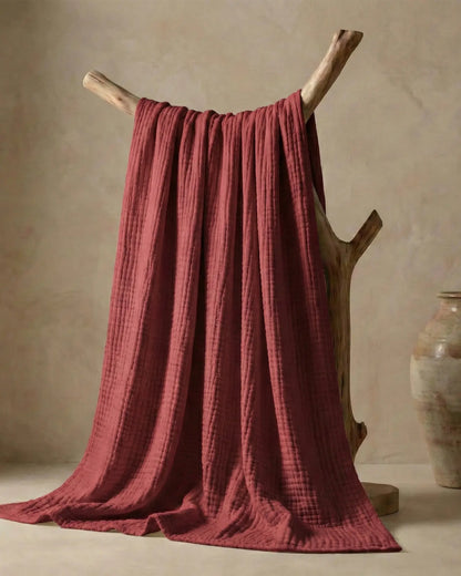 The Cloud Cotton Blanket — 100% Muslin Cotton