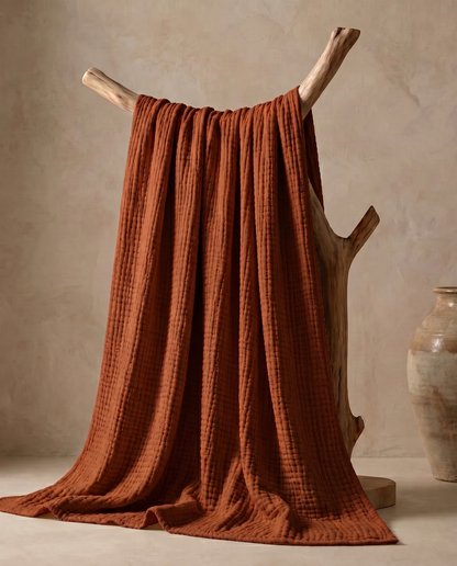 The Cloud Cotton Blanket — 100% Muslin Cotton